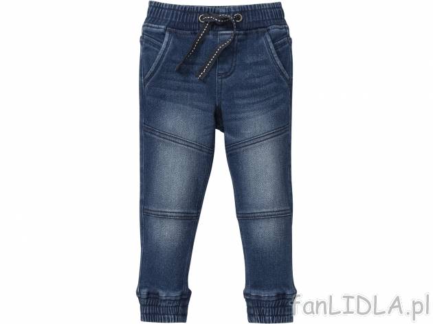 Joggery ocieplane Lupilu, cena 24,99 &#8364; 
- miękka, ocieplana podszewka
- ...