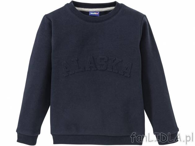 Bluza Lupilu, cena 19,99 &#8364; 
- wysoka zawartość bawełny
- rozmiary: ...