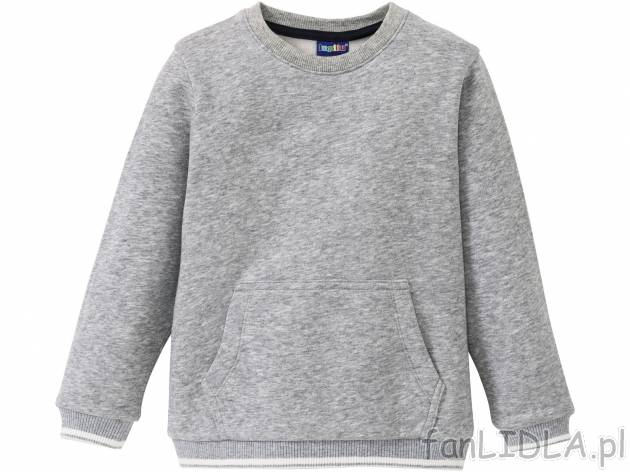 Bluza Lupilu, cena 19,99 &#8364; 
- wysoka zawartość bawełny
- duża kieszeń ...