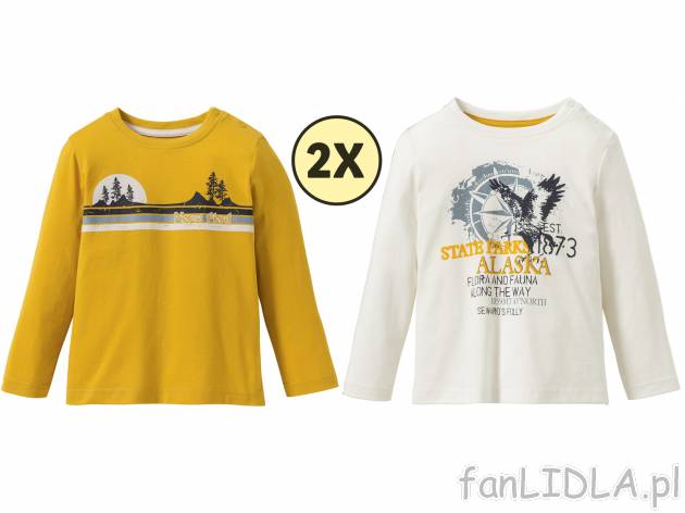 Bluzki, 2 szt.* Lupilu, cena 7,99 € 
* Artykuł dostępny wyłącznie ...