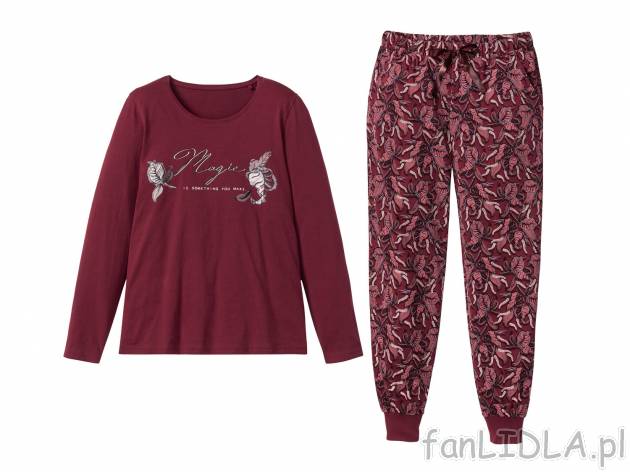Piżama z bawełny Esmara Lingerie, cena 34,99 PLN 
- 100% bawełny
- rozmiary: ...