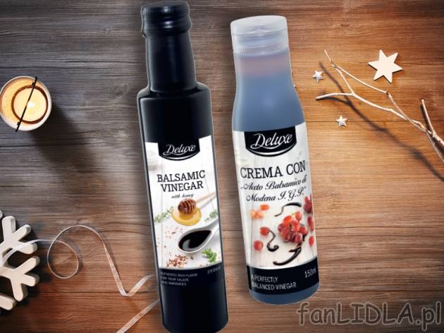 Krem balsamiczny lub ocet balsamiczny z miodem , cena 6,00 PLN za 150 ml/250 ml/1 ...