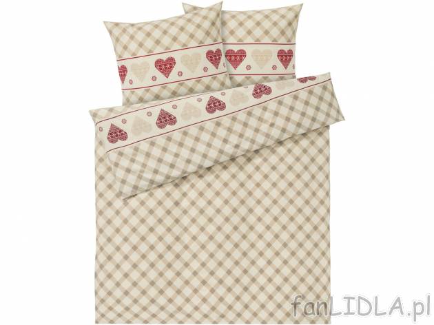 Pościel flanelowa Meradiso, cena 69,00 PLN 
160 x 200 
- gwarancja zachowania rozmiaru ...