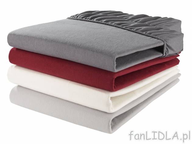 Prześcieradło flanelowe z gumką Meradiso, cena 39,99 PLN 
140-160 x 200 cm 
- ...