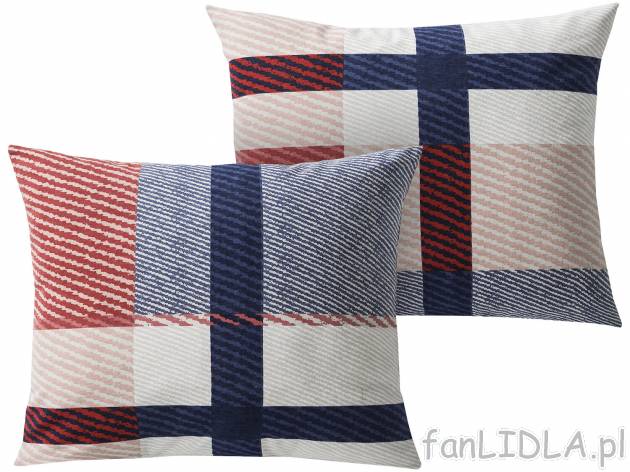 Flanelowe poszewki na poduszki, 2 szt. Meradiso, cena 19,99 PLN 
40 x 40 cm 
- z ...
