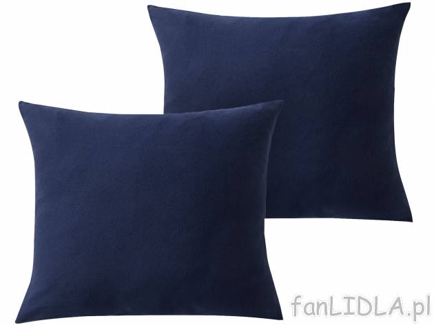 Flanelowe poszewki na poduszki, 2 szt. Meradiso, cena 19,99 PLN 
40 x 40 cm 
- pasujące ...