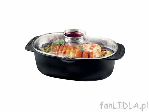 Brytfanna z odlewu aluminiowego Ernesto, cena 111,00 PLN za 1 szt. 
- przystosowana ...