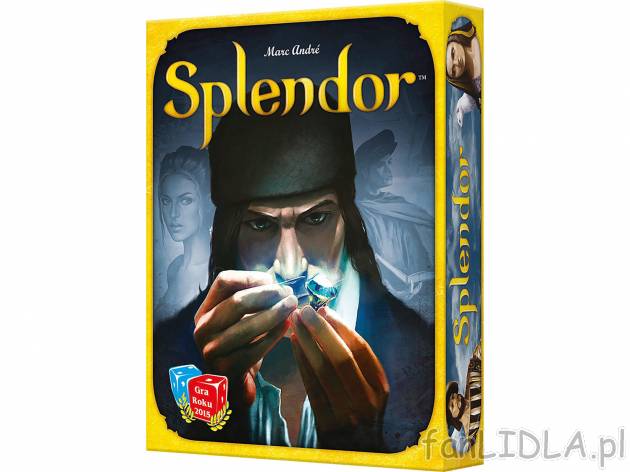 Gra Splendor , cena 89,90 PLN za 1 opak. 
Splendor jest dynamiczną i niemal uzależniającą ...