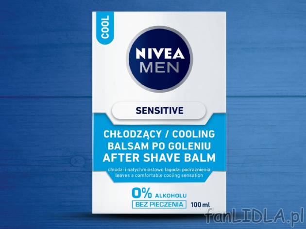 Nivea, Balsam po goleniu , cena 19,00 PLN za 100 ml/1 opak. 
-      różne rodzaje