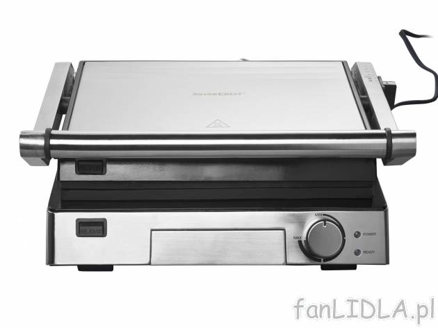 Grill kontaktowy 2000 W , cena 179,00 PLN 
3 w 1:
- grill kontaktowy
- opiekacz ...