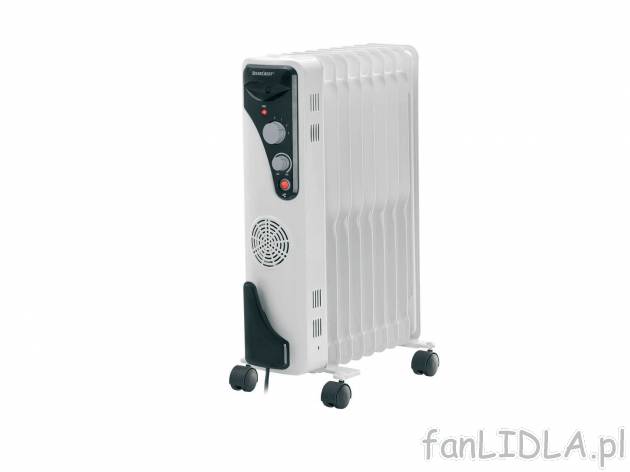 Elektryczny grzejnik olejowy 2400 W Ernesto, cena 179,00 PLN 
Przygotuj się na ...