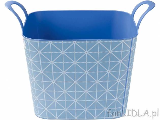 Pojemnik z uchwytami 36 l Miomare, cena 19,99 PLN 
- przydatny zarówno w domu, ...