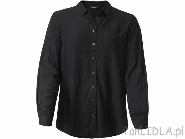 Bluzka z wiskozy Esmara, cena 29,99 PLN 
- wzór na czasie
- 100% wiskozy
- rozmiary: ...