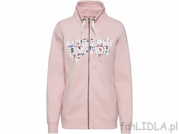 Bluza dresowa Esmara, cena 59,90 PLN 
- wysoka zawartość bawełny 
- miękka, ...