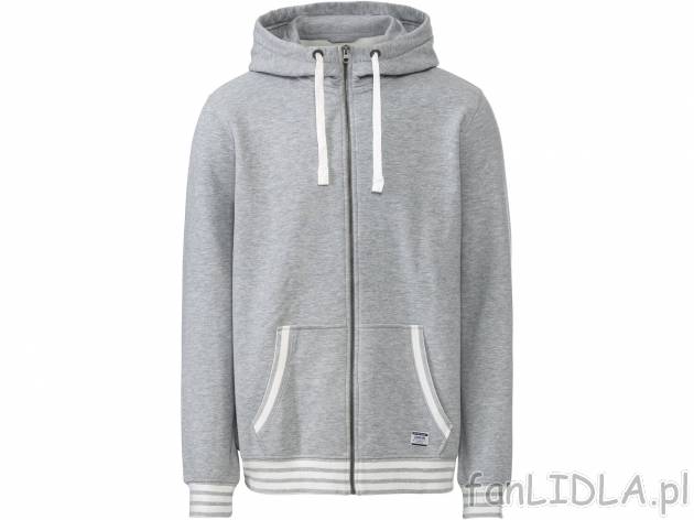 Bluza dresowa Livergy, cena 59,90 PLN 
- wysoka zawartość bawełny 
- miękka, ...