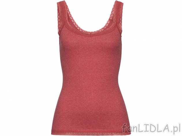 Podkoszulka Esmara Lingerie, cena 12,99 PLN 
- wykończona elegancką koronką
- ...