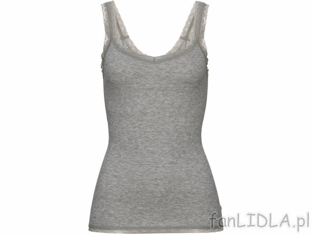 Podkoszulka Esmara Lingerie, cena 12,99 PLN 
- wykończona elegancką koronką
- ...