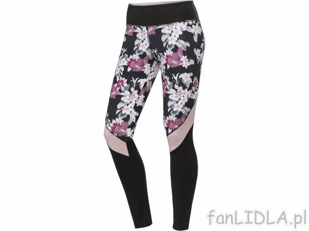 Damskie legginsy sportowe Crivit, cena 34,99 PLN 
- optymalne dopasowanie i utrzymanie ...