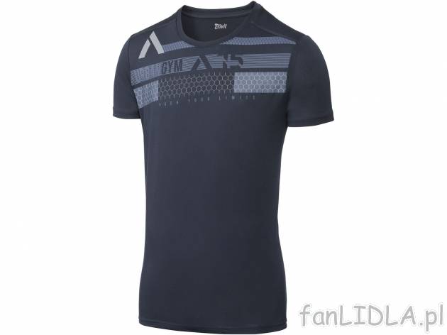 Męska koszulka sportowa Crivit, cena 17,99 PLN 
- rozmiary: S-XL
Dostępne rozmiary

Opis

- ...