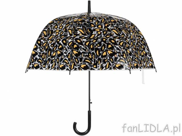 Parasol automatyczny , cena 19,99 PLN 
4 wzory 
- modny kształt dzwonu
- po rozłożeniu: ...