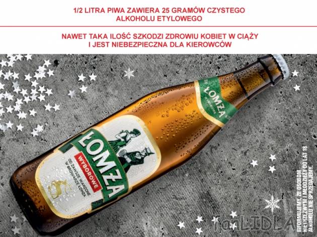 Łomża , cena 2,00 PLN za 500 ml/1 but., 1 l=4,38 PLN.