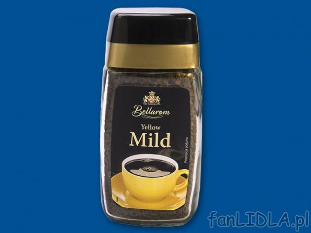 Bellarom Kawa rozpuszczalna , cena 5,00 PLN za 100 g/1 opak. 
40% Arabica/ 60% Robusta