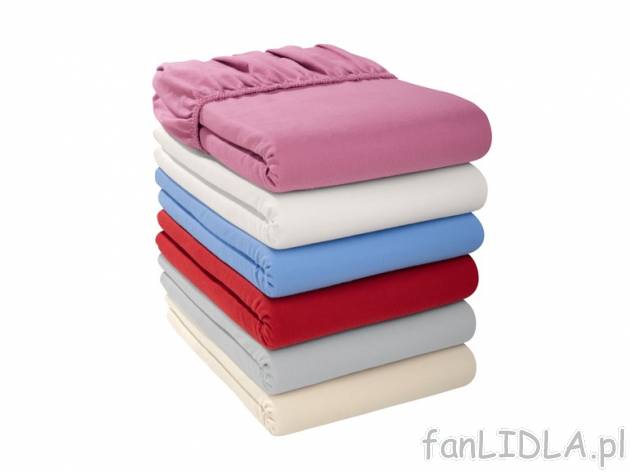 Prześcieradło z ciepłej flaneli z gumką 180-200x200x25 cm Meradiso, cena 44,99 ...