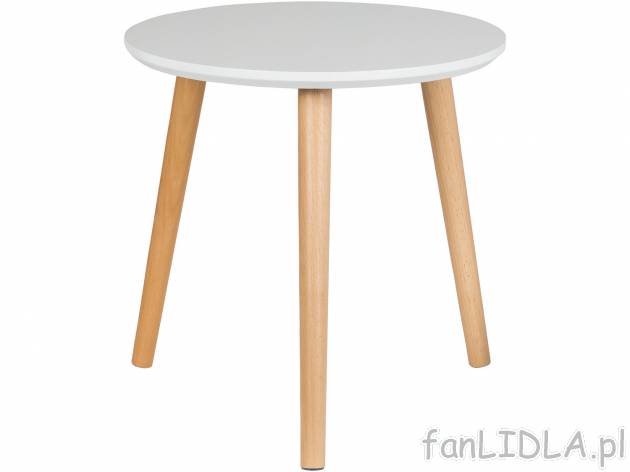 Stolik kawowy Livarno Living, cena 59,90 PLN 
- ok. 40 x 40,5 cm (Ø x wysokość)
- ...