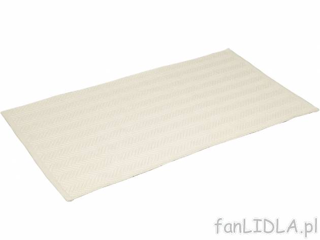 Dywan Meradiso, cena 29,99 PLN 
- 100% bawełny
- 67 x 120 cm
- zapobiegający przesuwaniu ...