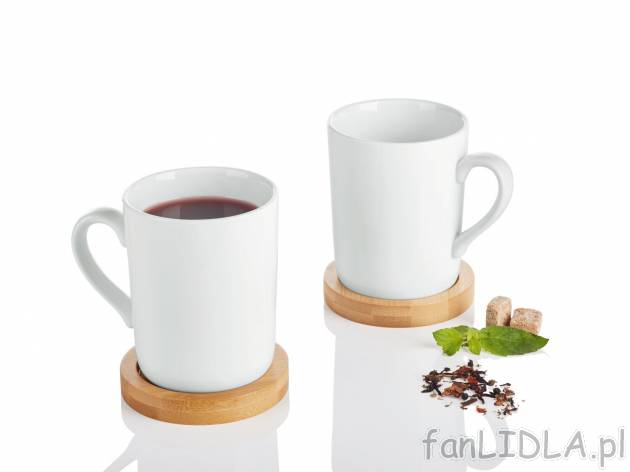 Zestaw filiżanek Ernesto, cena 34,99 PLN 
- 
szlachetne połączenie bambusa i ...