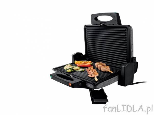 Grill kontaktowy 3 w 1, 1700 W , cena 139,00 PLN za 1 szt. 
- zdejmowane płyty ...
