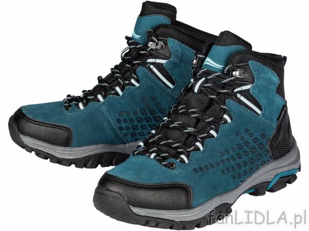 Skórzane buty trekkingowe Crivit, cena 99,00 PLN 
damskie 
- rozmiary: 37-40
- ...