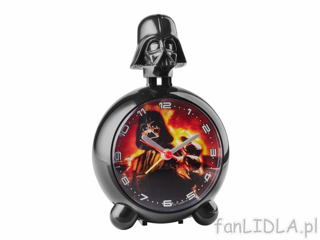 Budzik , cena 24,99 PLN za 1 szt. Budzik do dziecięcej sypialni z motywem z Star Wars.