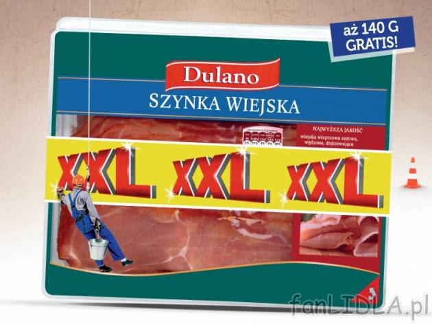 Szynka , cena 12,77 PLN za 2x200g/1 opak., 1kg=31,93 PLN. 
- Wiejska, wieprzowa, ...