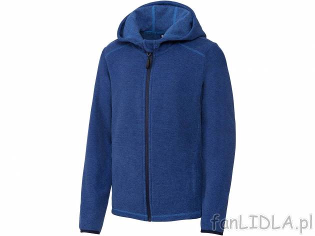 Polarowa bluza młodzieżowa Crivit Pro, cena 29,99 PLN 
- z ciepłego i miękkiego ...