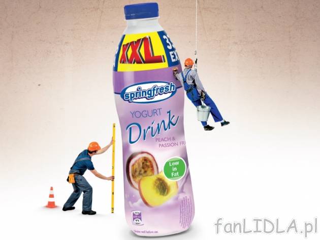 Jogurt pitny XXL , cena 4,77 PLN za 1kg/1 opak. 
-  Różne rodzaje.