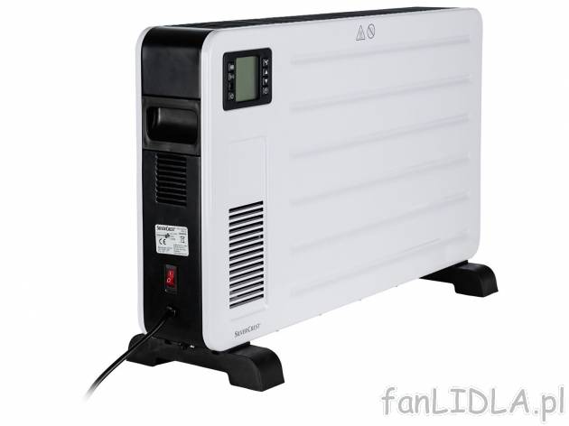 Grzejnik konwektorowy 2300 W z wyświetlaczem LCD Silvercrest, cena 199,00 PLN 
- ...