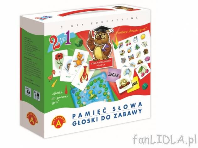 Gra SWOA MĄDRA GŁOWA 2 w 1 , cena 27,99 PLN za 1 opak. 
- Liczba graczy:  2 ...