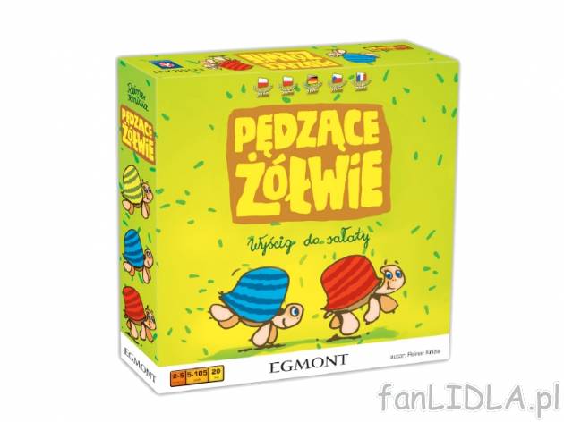 Gra PĘDZĄCE ŻÓŁWIE, PĘDZĄCE ŚLIMAKI LUB PĘDZĄCE JEŻE , cena 44,99 PLN ...