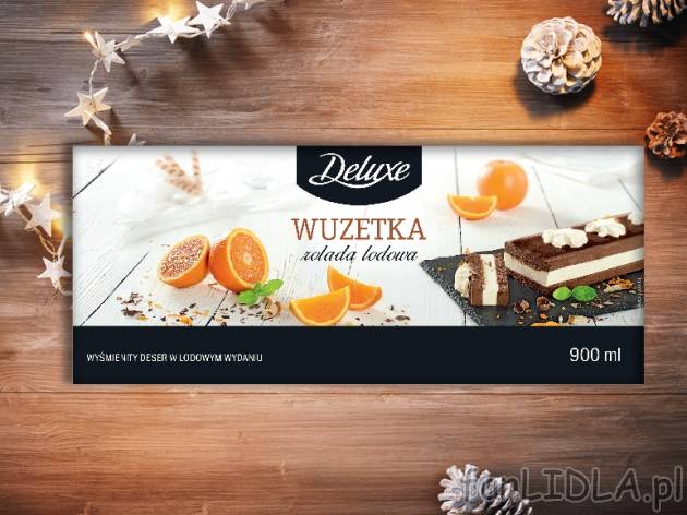Rolada lodowa , cena 6,00 PLN za 900/100 ml/1 opak., 1 l=7,77/6,99 PLN.