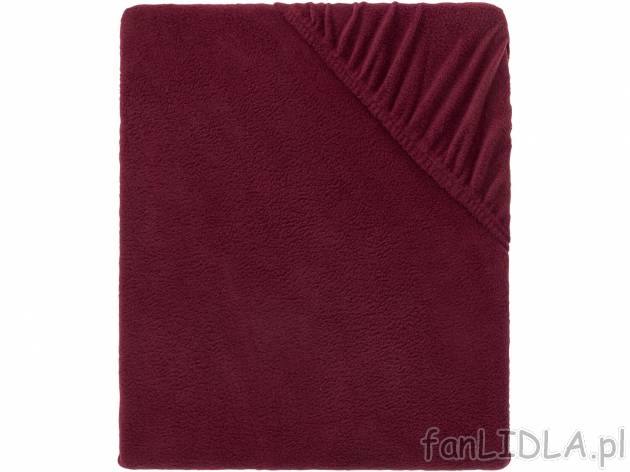 Prześcieradło polarowe z gumką , cena 29,99 PLN 
90-100 X 200 CM 
- POLAROWE
- ...