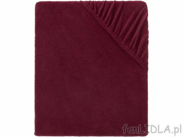 Prześcieradło polarowe z gumką , cena 39,99 PLN 
140-160 X 200 CM 
- POLAROWE
- ...