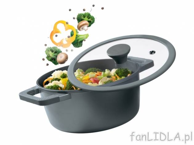 Garnek z odlewu aluminiowego Ø ok. 24 cm ok. 2,6 l Ernesto, cena 89,90 PLN za 1 ...