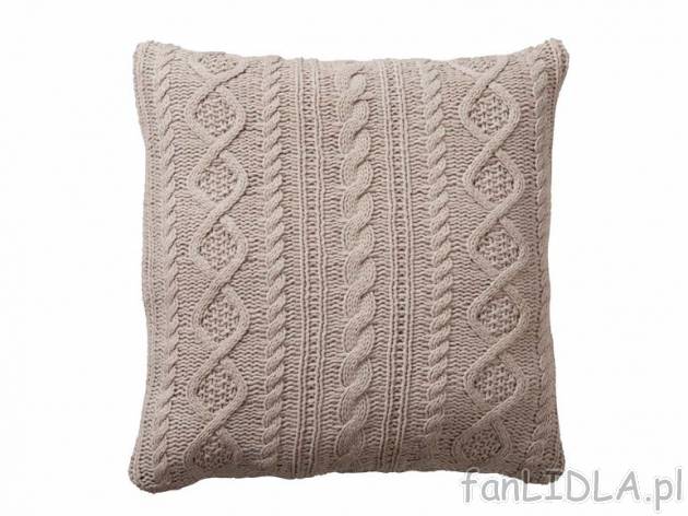 Poduszka dekoracyjna 45 x 45 cm Meradiso, cena 34,99 PLN za 1 szt. 
- z zamkiem ...
