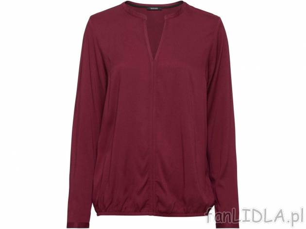 Bluzka z wiskozą Esmara, cena 29,99 PLN 
- 97% wiskozy (LENZING&trade; ECOVERO&trade;), ...