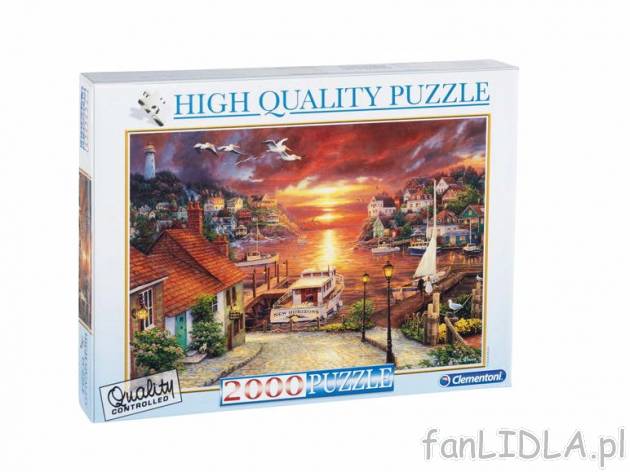 Puzzle 1500 lub 2000 elementów , cena 19,99 PLN za 1 opak. 
- 8 wzorów do wyboru ...