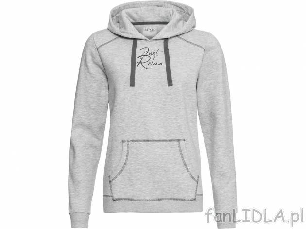 Bluza dresowa Esmara, cena 29,99 PLN 
- WYSOKA ZAWARTOŚĆ BAWEŁNY
- ROZMIARY: ...