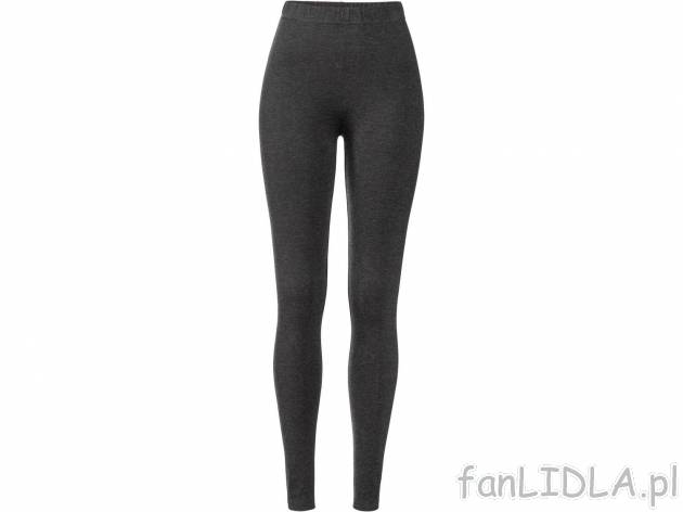 Legginsy Esmara, cena 12,99 PLN 
- WYSOKA ZAWARTOŚĆ BAWEŁNY
- ROZMIARY: S-L
Dostępne ...