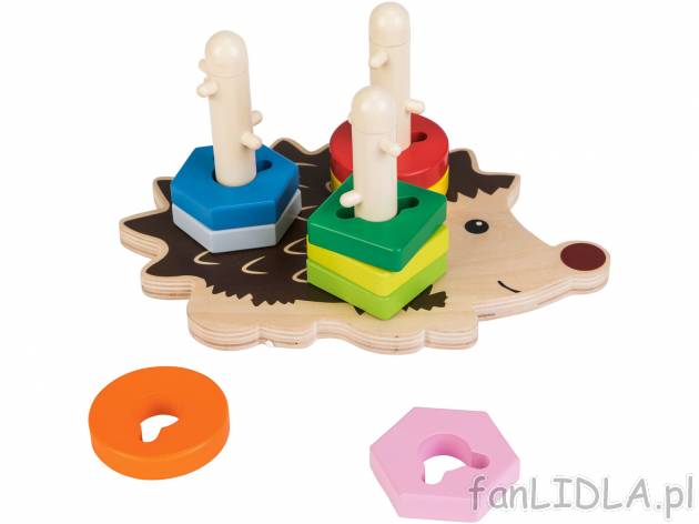 Drewniana zabawka Playtive Junior, cena 29,99 PLN 
5 zestawów do wyboru 
- 5 zestaw&oacute;w ...