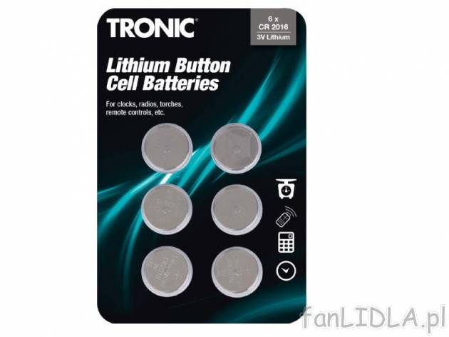Baterie Tronic, cena 8,99 PLN za 1 opak. 
-      różne rodzaje